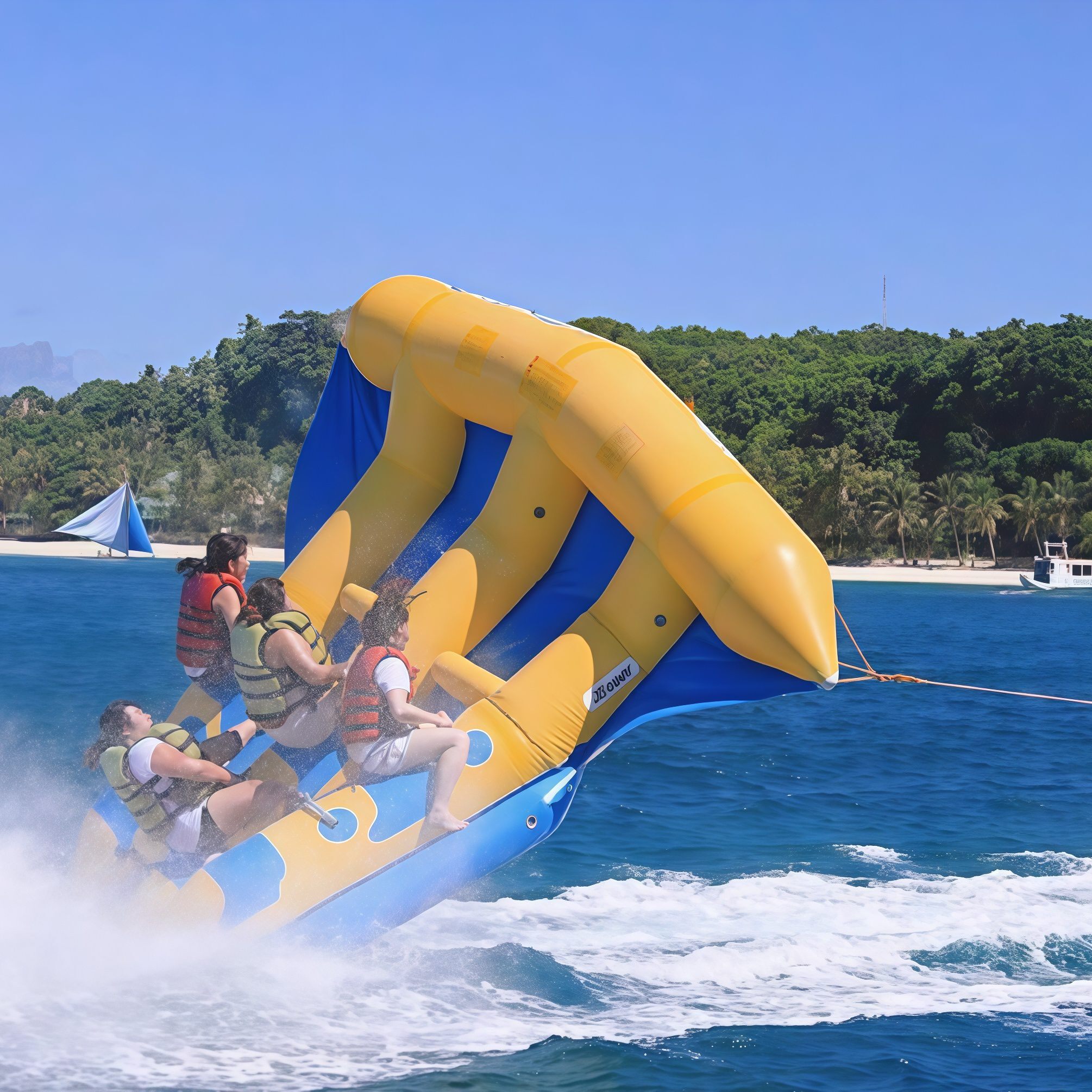 inflatable flying fish