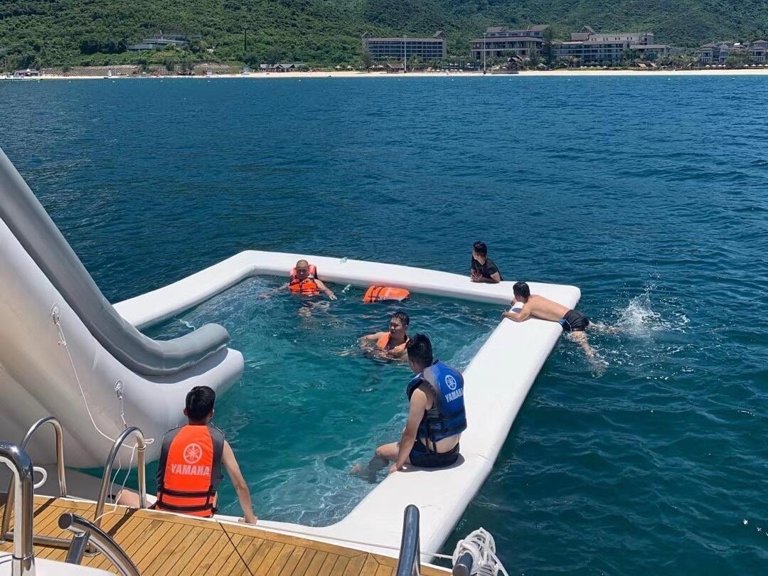 inflatable sea pool