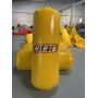 New Design Inflatable Cylindrical buoy Marks For Yacht Slide